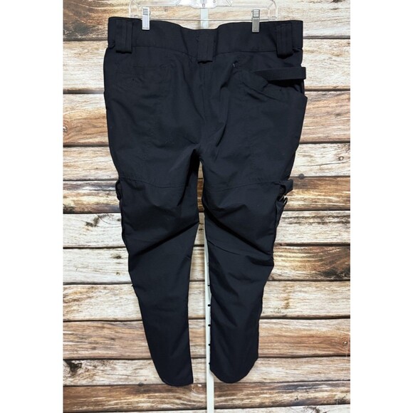 5.11 Tactical Women Size 20 Cargo Pant Stretch Ripstop Black 31” Inseam - Picture 4 of 10